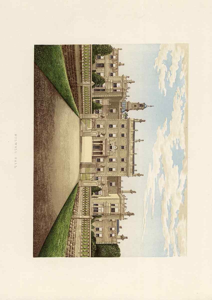 Bulwell Hall Bulwell Nottinghamshire Morris Fawcett Lydon 1880 A4 Photo Print