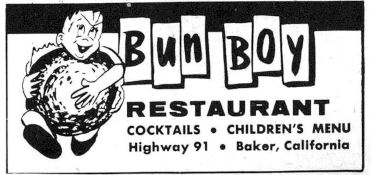 Bun Boy Restaurant Vintage Retro Advert Poster A4 Photo Print
