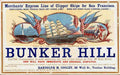 Bunker Hill Clipper Advert Vintage A4 Photo Print