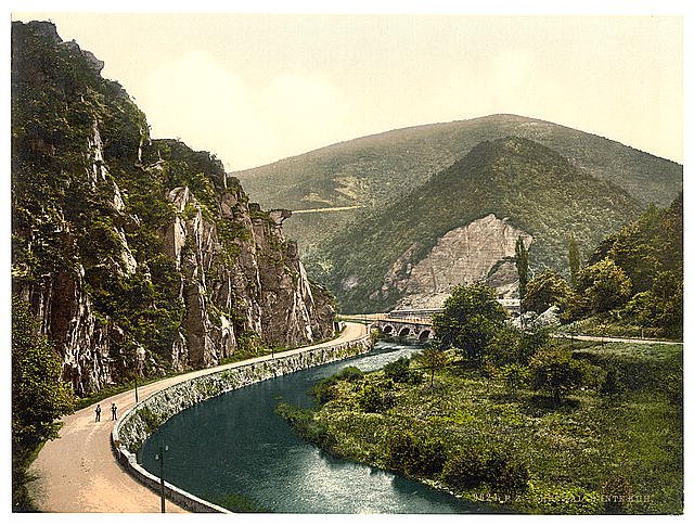 Bunte Kuh Ahrtha the Rhine Vintage A4 Photo Print
