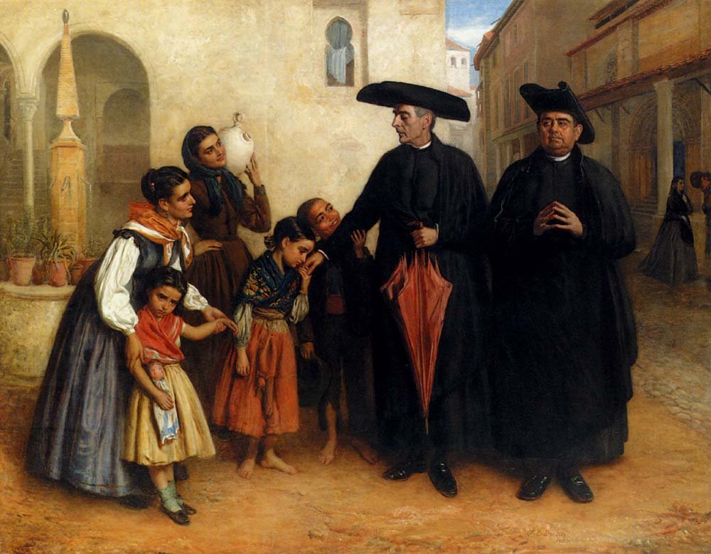 Burgess John Bagnold The Favourite Priest Art A4 Photo Print