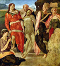 Burial by Michelangelo A4 Photo Print