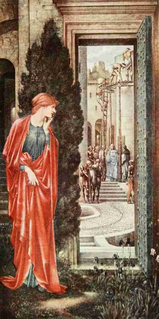 Burne Jones E 1833 1898 Burne Jones 1909 Danae A4 Photo Print