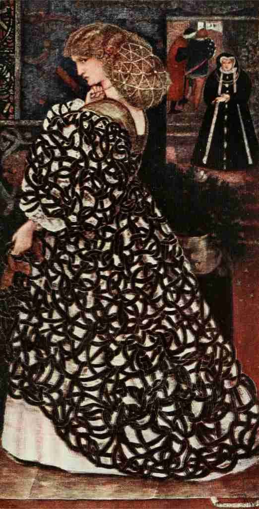 Burne Jones Edward Sidonia Von Bork History of Painting 1900 A4 Photo Print