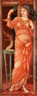 Burne Jones Edward Sybilla Delphica Burne Jones 1909 A4 Photo Print