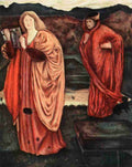 Burne Jones Edward The Enchantments of Nemue Burne Jones 1909 A4 Photo Print