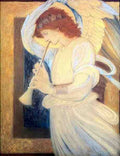 Burne Jones Sir Edward Angel A4 Photo Print