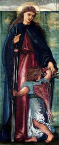 Burne Jones Sir Edward Coley Saint Dorothy A4 Photo Print