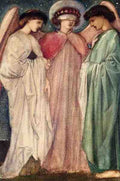 Burne Jones Sir Edward Coley The First Marriage A4 Photo Print