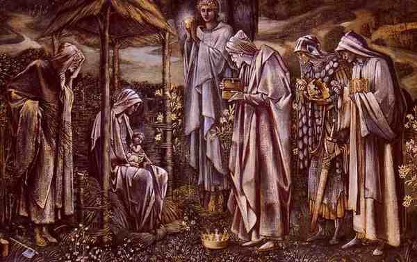 Burne Jones Sir Edward Coley The Star Of Bethlehem A4 Photo Print