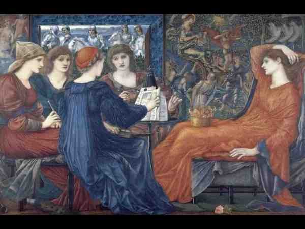 Burne Jones Sir Edward Laus Veneris A4 Photo Print
