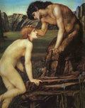 Burne Jones Sir Edward Psyche And 20Pan A4 Photo Print