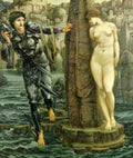 Burne Jones Sir Edward Rock Of Doom A4 Photo Print