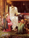 Burne Jones Sir Edward The Last Sleep Of Arthur In Avalon A4 Photo Print