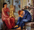 Burne Jones The Lament 1865 66 A4 Photo Print