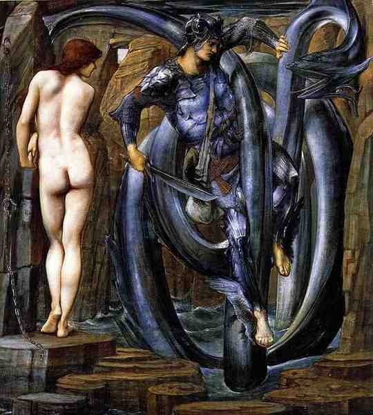 Burne Jones The Perseus Series The Doom Fulfilled 1884 85 A4 Photo Print