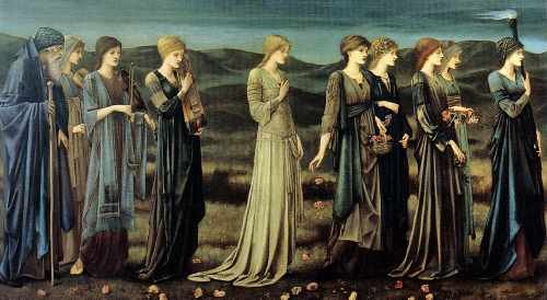 Burne Jones The Wedding Of Psyche 1895 A4 Photo Print