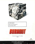 Burnout 3 Driving Vintage Retro Advert Poster A4 Photo Print