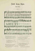 Burns Robert 1759 1796 Songs that Never Die 1894 Auld Lang Syne A4 Photo Print