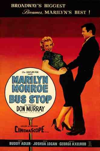  Bus Stop 01 film star poster A4 Photo Print