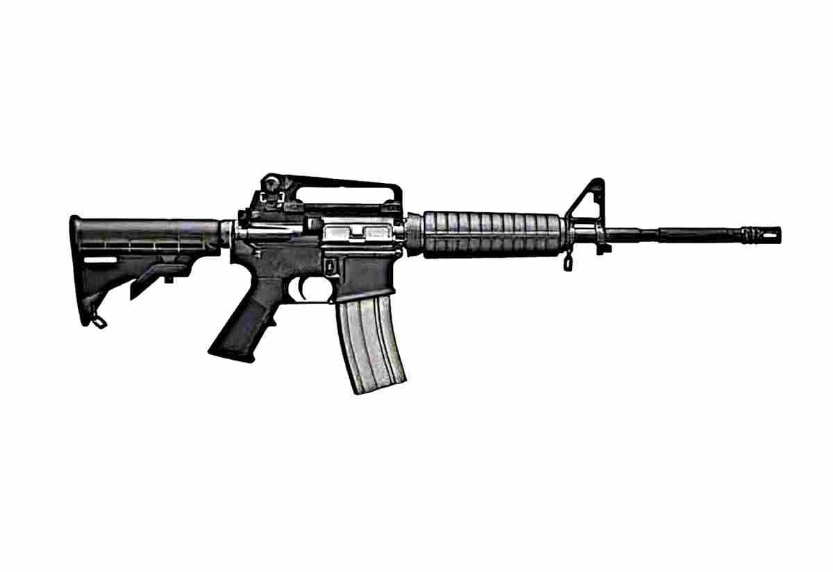 Bushmaster M4 Carbine Assault Weapon United States (2) Military A4 Photo Print