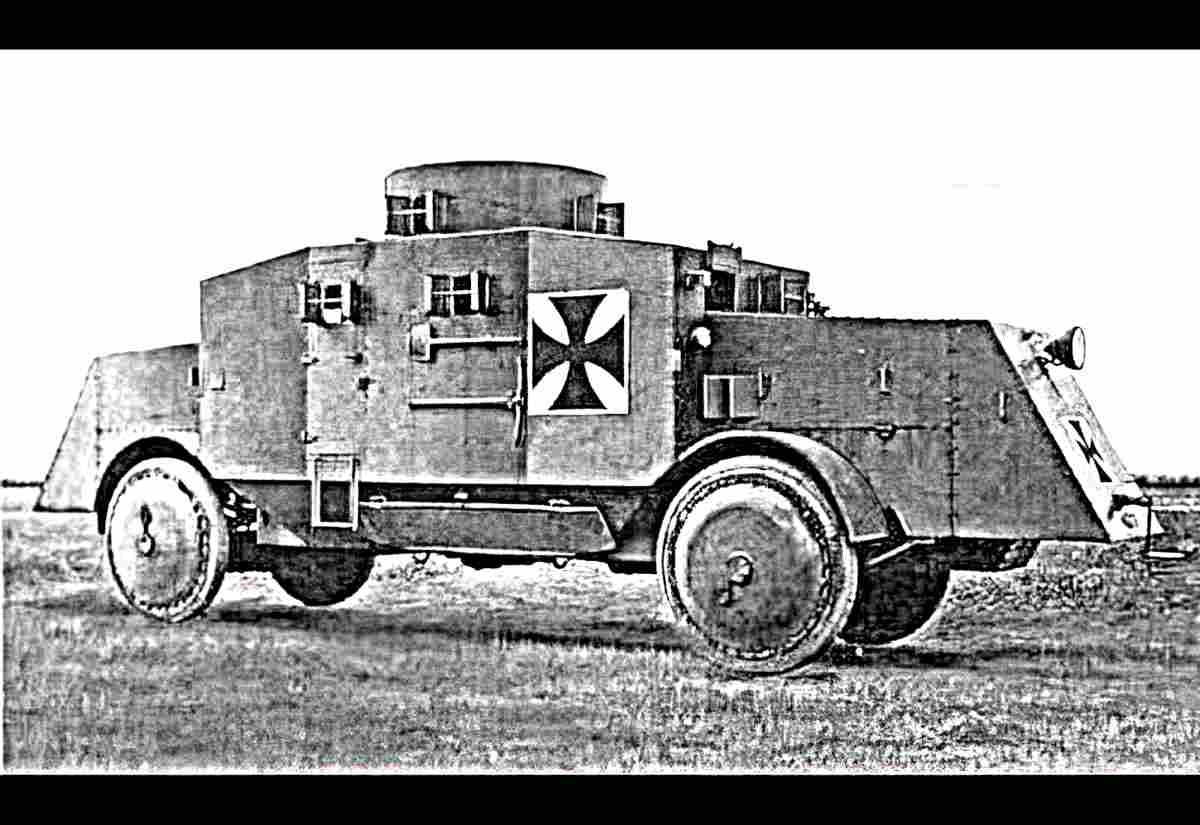 Bussing A5p Armored Car Imperial Germany (2) Military A4 Photo Print
