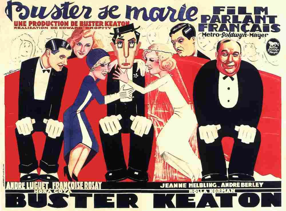 Buster se marie 02  film star poster A4 Photo Print