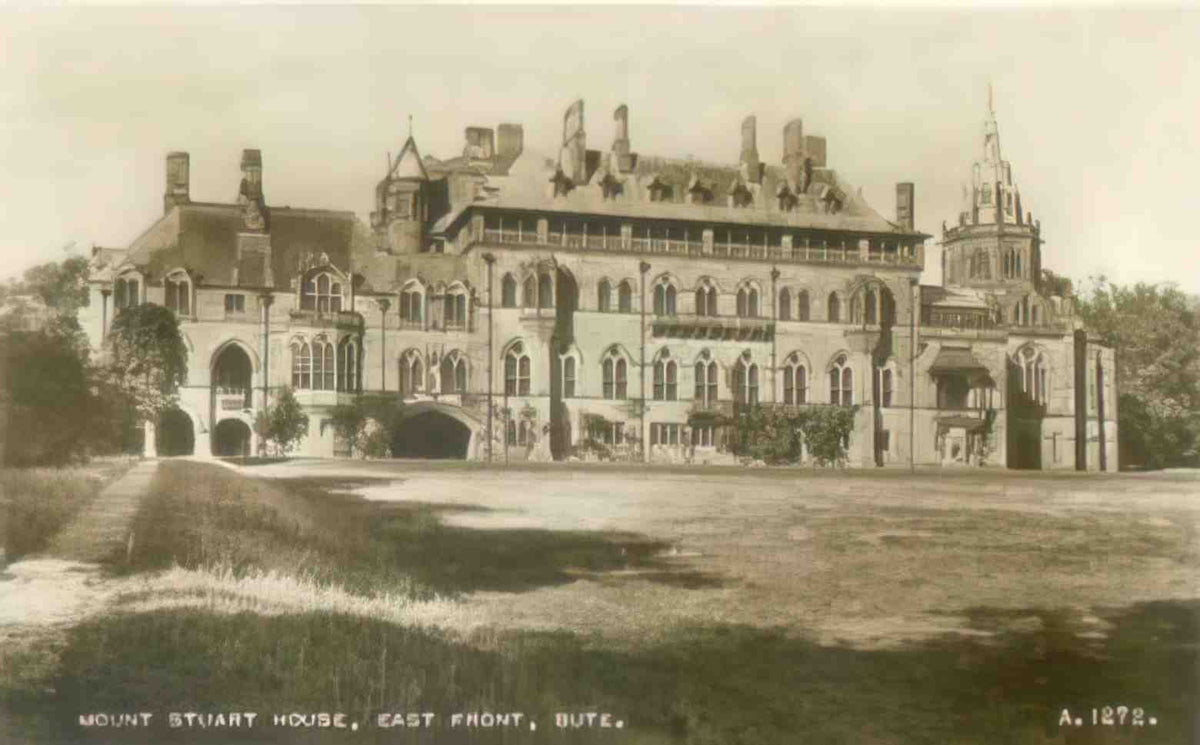 Buteshire Bute Mont Stuart House Vintage A4 Photo Print
