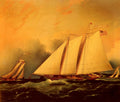 Buttersworth James E Under Full Sail Art A4 Photo Print