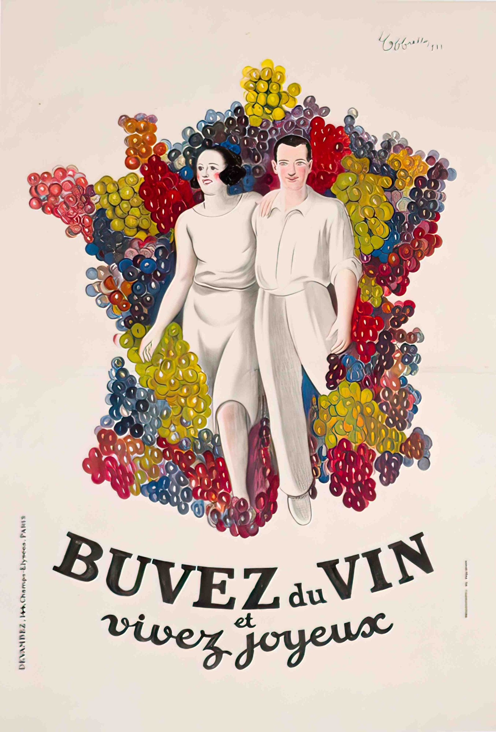 BuvezVin Advert A4 Photo Print