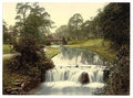 Buxton the gardens Derbyshire Vintage A4 Photo Print