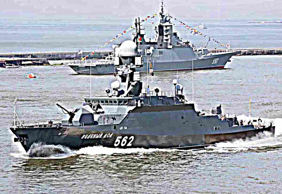 Buyan Class Corvette Warship Russian Navy (2) Military A4 Photo Print