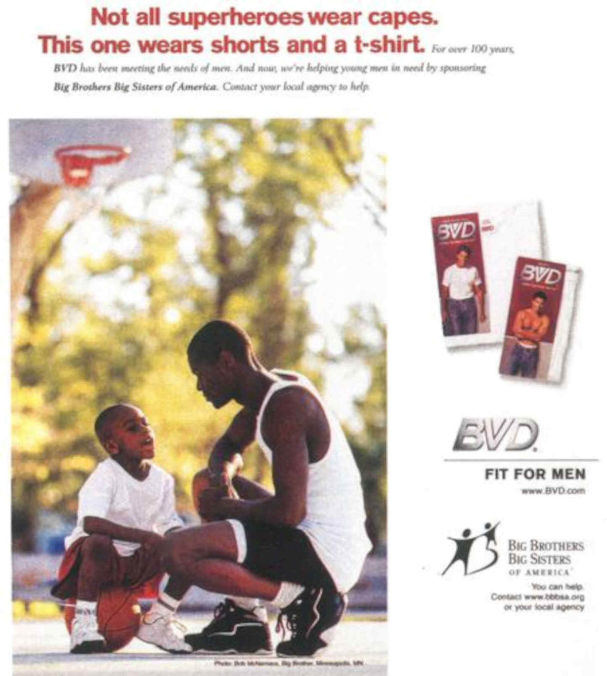 Bvd Basketball Fit Vintage Retro Advert Poster A4 Photo Print