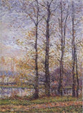 By The Oise At Precy A4 Photo Print