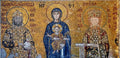 Byzantine Mosaics comnenus mosaics hagia sophia A4 Photo Print