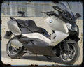 C650Gt 12 3 A4 Photo Print Motorbike Vintage Aged
