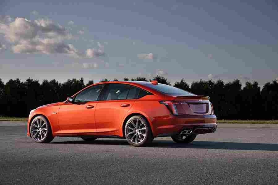 CADILLAC CT5 V 6588 5 Car A4 Photo Print