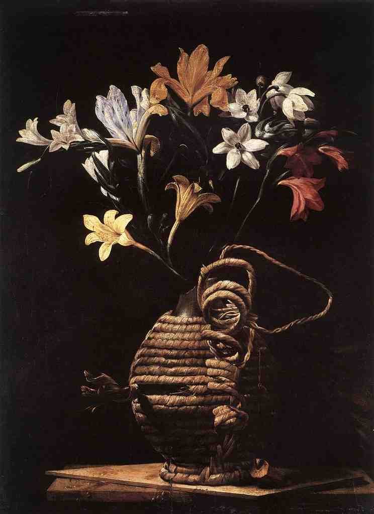 CAGNACCI Guido Flowers In A Flask Art A4 Photo Print