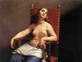 CAGNACCI Guido The Death Of Cleopatra 1660 Art A4 Photo Print UK