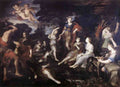 CAMASSEI Andrea The Hunt Of Diana Art A4 Photo Print