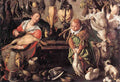 CAMPI Vincenzo Chicken Vendors Art A4 Photo Print UK