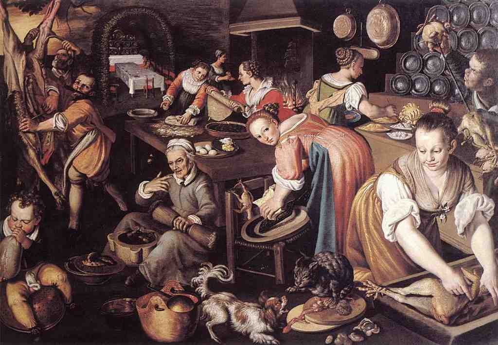 CAMPI Vincenzo Kitchen Art A4 Photo Print UK