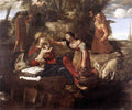 CAROSELLI Angelo Rest On The Flight Into Egypt Art A4 Photo Print