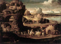 CARPI Girolamo da Landscape With Magicians Art A4 Photo Print