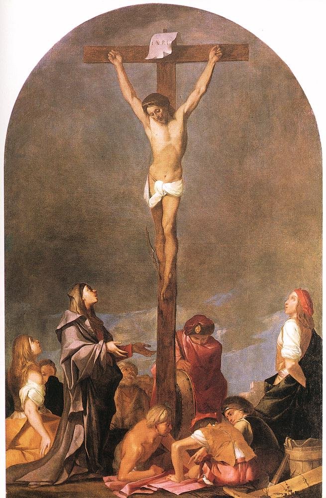 CARPIONI Giulio Crucifixion Art A4 Photo Print