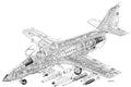 CASA C 101 Aviojet cutaway A4 Photo Print
