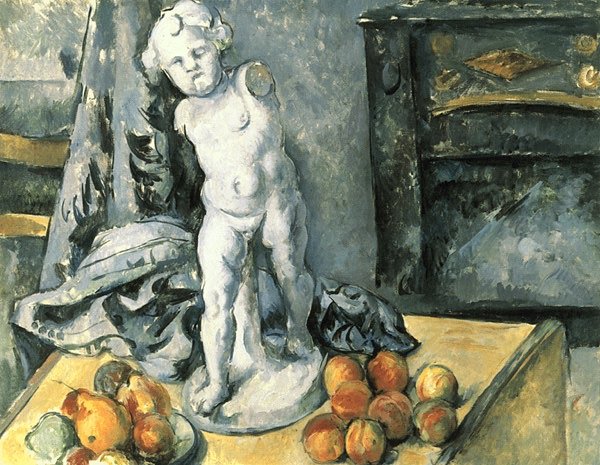 CEzanne Gipsamorin,1894 95, Stockholm Nm Art A4 Photo Print