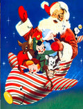CGC009 christmas plane 1 Advert A4 Photo Print