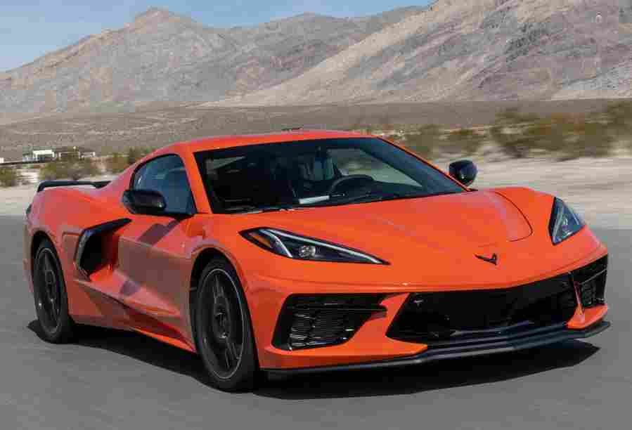 CHEVROLET Corvette Stingray C8 6625 102 Car A4 Photo Print