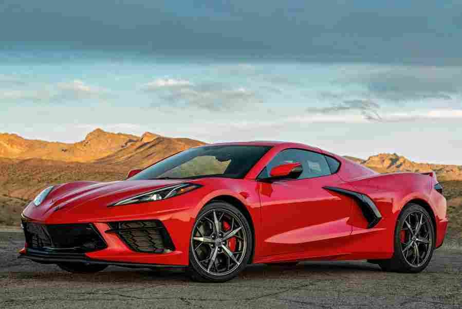 CHEVROLET Corvette Stingray C8 6625 105 Car A4 Photo Print